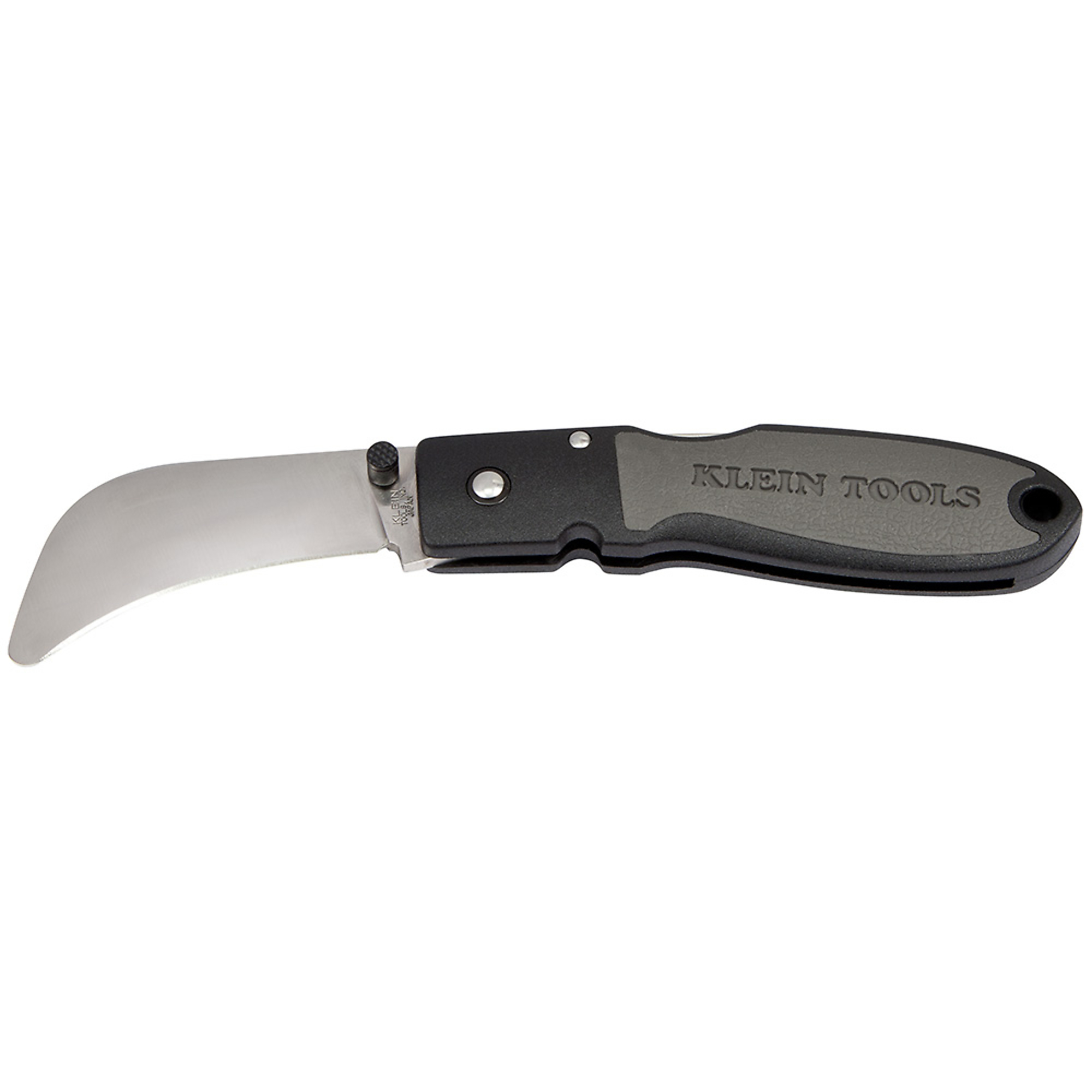 Klein Tools, Hawkbill Lockback Rounded Tip Knife, Blades (qty.) 1 Knives (qty.) 1 Folding, Model# 44005R